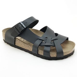 Wyprzedaż Klapki PISA Black Birkenstock Birko-Flor - regular fit