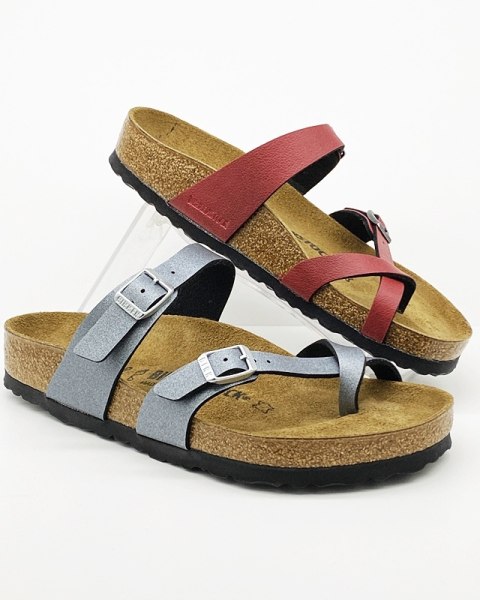 Mayari 1016006 klapki Birkenstock Icy Metallic Anthracite - regular fit