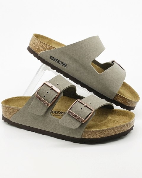 Birkenstock promocja klapki męskie ARIZONA stone 0151211 - regular fit