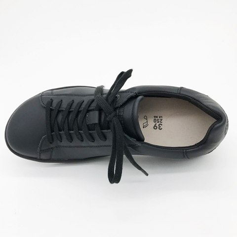 Birkenstock półbuty Levin Black - regular fit