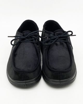 Męskie buty ortopedyczne Dr Orto 871M004 czarne, tęgość K-M