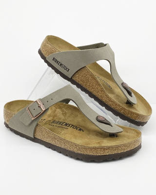 Promocja Birkenstock klapki Gizeh 0043391 stone - regular fit, szersze