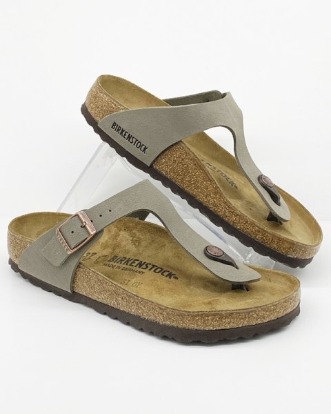 Promocja Birkenstock klapki Gizeh 0043391 stone - regular fit, szersze