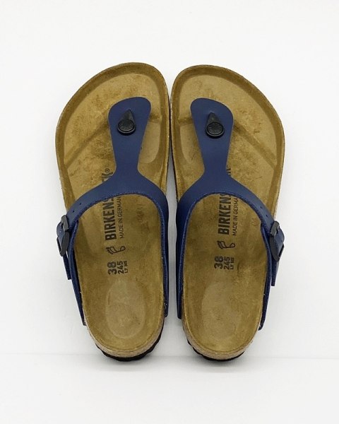 gizeh birkenstock niebieskie
