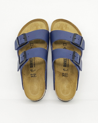 Buty Birkenstock klapki ARIZONA navy 0051751 - regular fit, szersze stopy