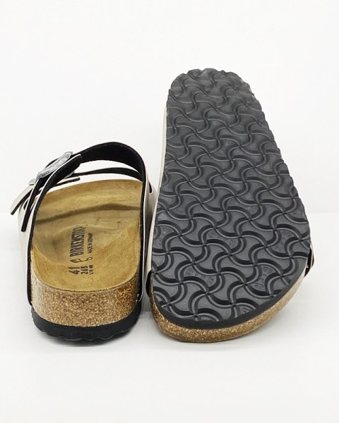 Klapki ARIZONA okazja tanie Birkenstock Pull Up Stone 1003154 - regular fit, normale weite