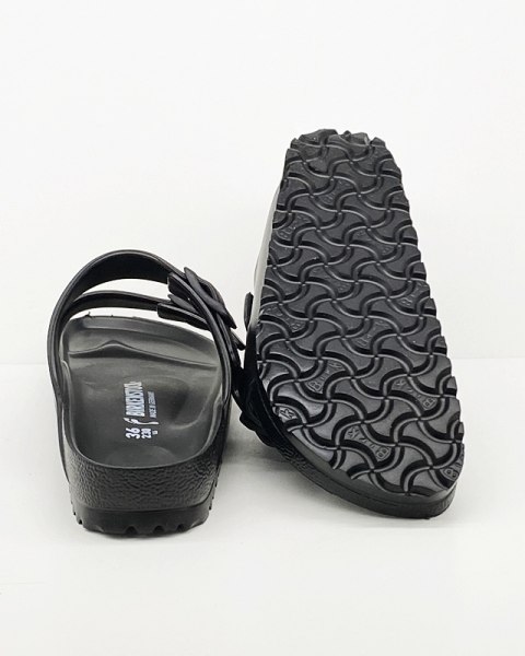 Wyprzedaż Birkenstock klapki damskie Arizona EVA0129423 black - narrow fit, schmale weite