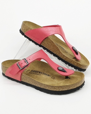 Gizeh Klapki Birkenstock 1016414 Graceful Raspberry - regular fit