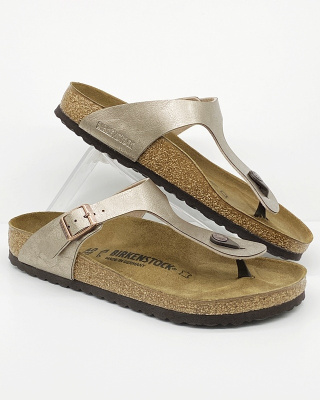 Gizeh klapki Birkenstock 1016144 Graceful Taupe - regular fit