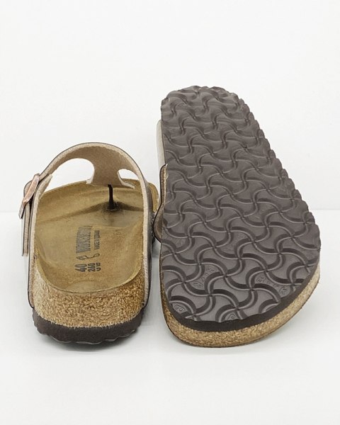 Gizeh klapki Birkenstock 1016144 Graceful Taupe - regular fit