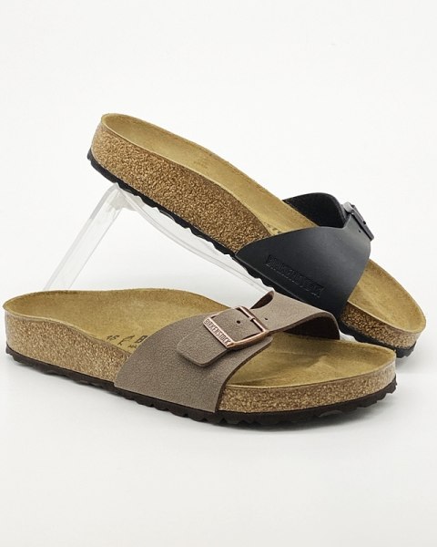 Klapki MADRID Birkenstock 00400091 regular fit - mocca