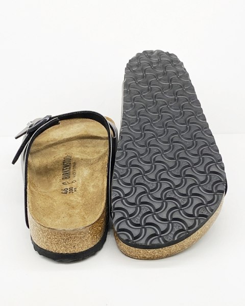 Męskie klapki Birkenstock promocja ARIZONA anthracite 1000126 - regular fit