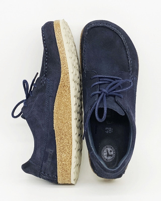 Męskie półbuty Birkenstock Sacramento Navy - regular fit