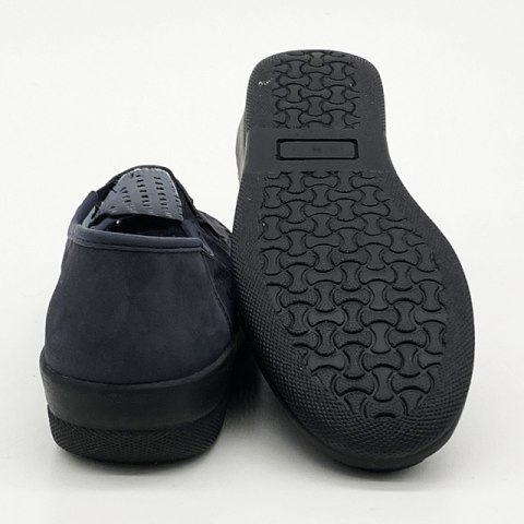 Ażurowe półbuty damskie Comfortabel 941637 5-navy