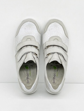 Buty Waldlaufer 312H01 400 013 Hesna szare półbuty damskie, regulowana tęgość H