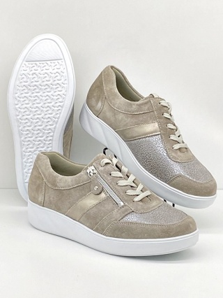 Waldlaufer buty damskie K-Lili 622K01 315 201 beżowe, duża tęgość K