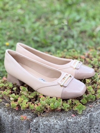 Buty Piccadilly damskie Joanete 160097-1 beżowo różowe, średnia tęgość G