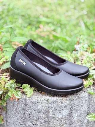 Fly Flot włoskie buty na haluksy 18X15ZX czarne, tęgość H