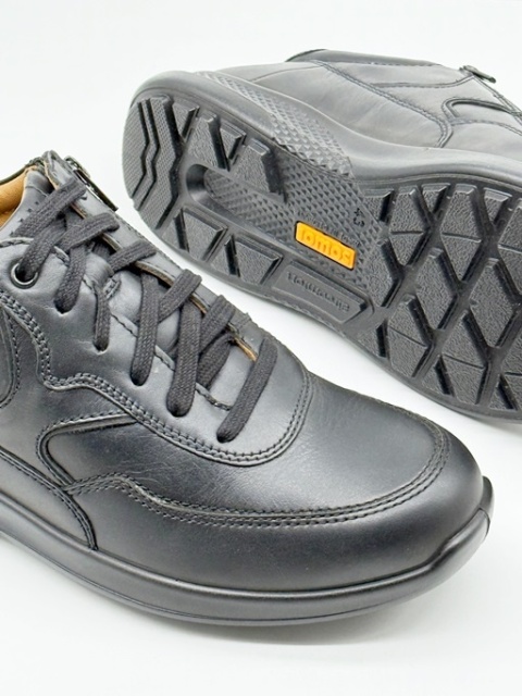 Jomos buty męskie skórzane 322410 czarne, duża tęgość K