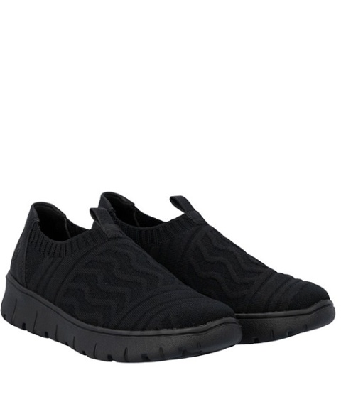 rieker N1354-00 czarne buty na haluksy