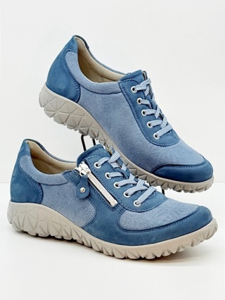 Waldlaufer buty damskie Havy H89001 242 263 niebieskie, regulowana tęgość H
