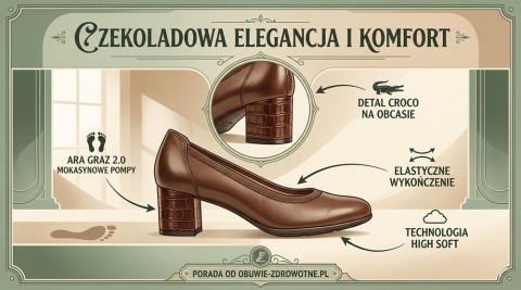 Buty Ara czółenka damskie Knokke 12-11486-11G, normalna tęgość G
