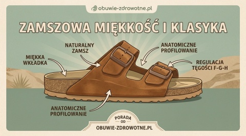 Biomechaniczne klapki zdrowotne Bio Bio 261-78457-03 tabacco, tęgość G