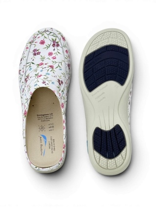 Buty Nursing Care BERLIM WG4AF33 flowers-33, tęgość H