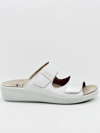 Klapki damskie Scholl Varigotti 2straps MF00865-1171 off white, tęgość G-H
