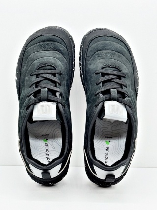 Męskie buty barefoot Waldlaufer H-Boris 945002 100 001 czarne, poszerzana tęgość H