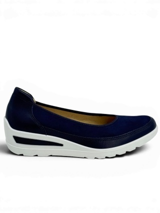 Ara buty damskie Zurich 2.0 12-50664-02 H granatowe, tęgość H
