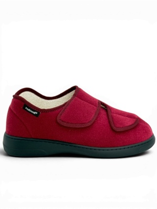 Buty rehabilitacyjne Podowell Athos Bordo, na rzepy, elastyczne, tęgość N