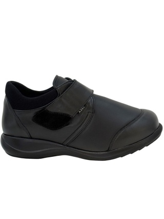 Buty Axel 1986 Kosela 9003 czarne, na opuchnięte stopy, tęgość K-M-N