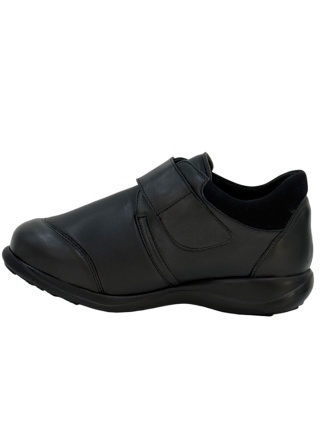 Buty Axel 1986 Kosela 9003 czarne, na opuchnięte stopy, tęgość K-M-N
