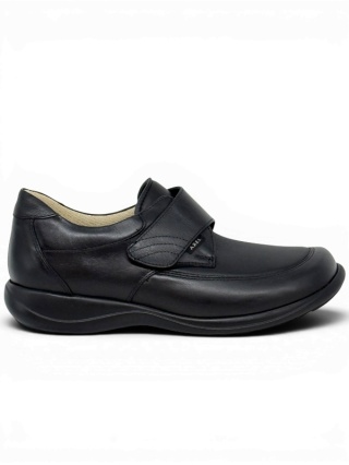 Buty Kosela Medic Axel 1397 czarne damskie półbuty, regulowana tęgość H-J