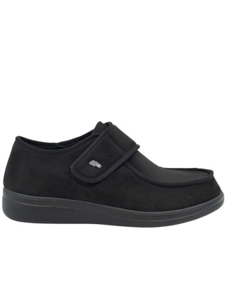 Buty ortopedyczne damskie Dr Orto 076D001 czarny welur, tęgość K