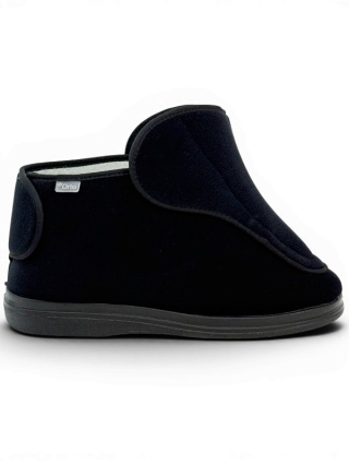 Damskie Buty ortopedyczne Dr Orto 163D002 czarne, duża tęgość M-N-W