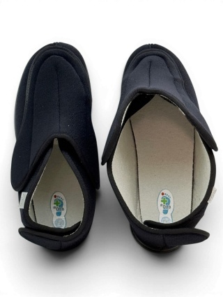 Damskie Buty ortopedyczne Dr Orto 163D002 czarne, duża tęgość M-N-W