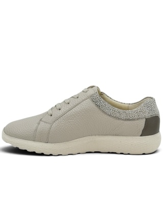Szerokie skórzane półbuty Waldlaufer K-Ira Hirsch 634002 101 201 grey, tęgość H