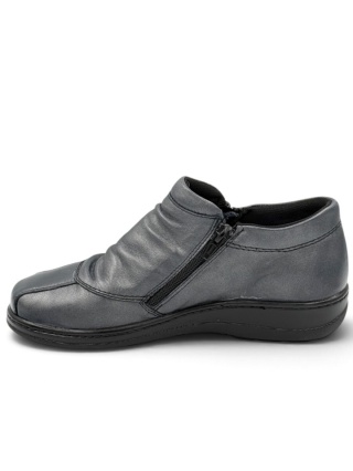 Buty damskie Kosela AXEL 4158 marine gold, na wysokie podbicie, tęgość K