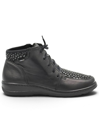 Buty jesienne Kosela Medic 9787 czarne, stretch, regulowana tęgość H-K