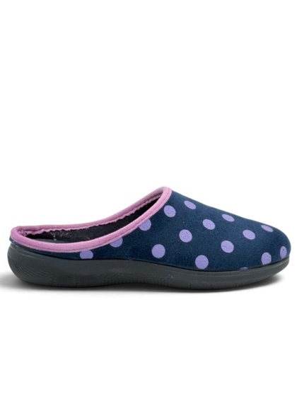 Damskie kapcie Inblu EC000090 granatowe, tęgość G