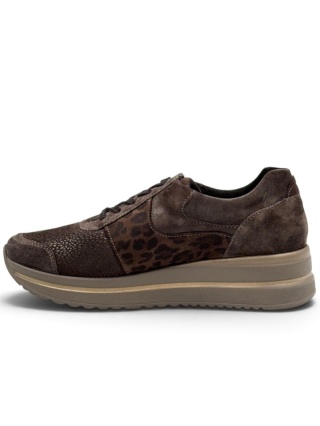 Waldlaufer K-Luana 669K01 505 166 darkbrown damskie sneakersy, tęgość K