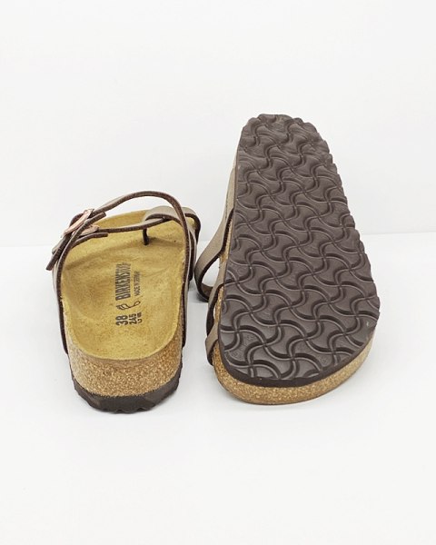 Klapki Birkenstock MAYARI mocca/brązowe 071061- regular fit, Tęgość H-J-K-M