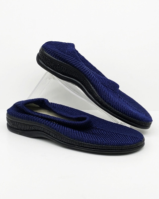 Szerokie zdrowotne buty Confortina Unisex Codeor CUA granat