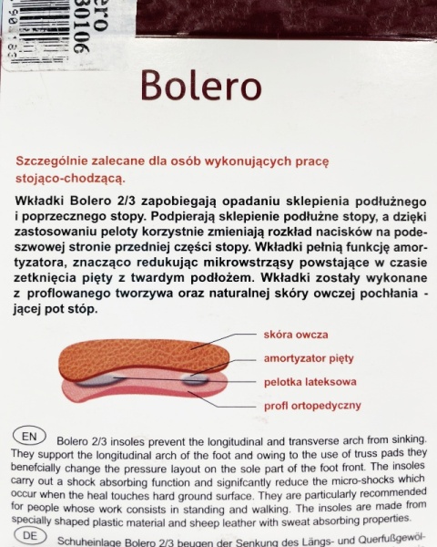 Kaps Bolero wkładka 2