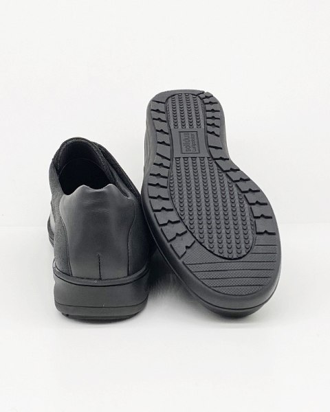 Półbuty na szerszą stopę Solidus KATE 29520-01068 stretch leather, tęgość K