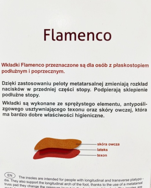 Kaps Flamenco 3/4 na płaskostopie poprzeczno-podłużne 2