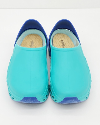 Buty na salę operacyjną Scholl Evoflex zielone, F29378 emerald, tęgość J
