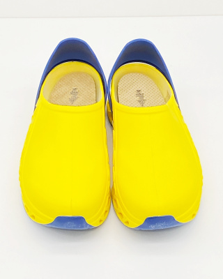Buty antystatyczne ESD Scholl EVOFLEX F29378 22967 yellow, tęgość H, szersze stopy